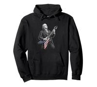 John Quincy Adams Guitar Pullover Hoodie