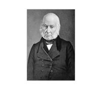 John Quincy Adams Portrait Canvas Art Poster And Wall Art Picture Print Modern Family Bedroom Decor Unframe 12x18inch(30x45cm)