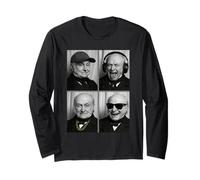 John Quincy Adams Portrait Long Sleeve T-Shirt