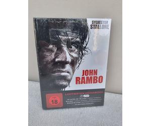 John Rambo Uncut 4K Ultra HD & Blu-Ray Mediabook 'New' German & English Option