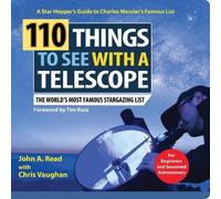 John Read 110 Things to See with a Telescope Spiral bound Book John Read Multicolor