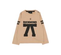 John Richmond Junior appliquéd long-sleeve T-shirt - Neutrals 6 mth-9 mth-12 mth-18 mth-24 mth-36 mth