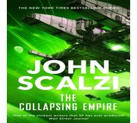 John Scalzi The Collapsing Empire Paperback Book in White John Scalzi White