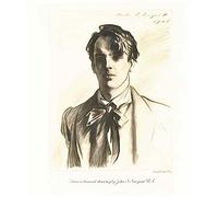 John Singer Sargent A4 Photo w.b. yeats