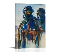 John Singer Sargent Bedouins Classic Masterpiece Poster Cool Artworks Painting Wall Art Canvas Prints Hanging Picture Home Decors Idea 08x12inch(20x30cm)