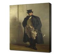 John Singer Sargent Lord Ribblesdale The Ancestor 1902 - Canvas Wall Art - Canvas Print On A Wooden Frame - Perfect Picture For Wall Decoration