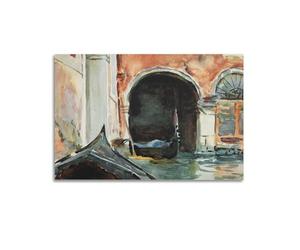 John Singer Sargent Painter's Artwork Venetian Canal Posters Wall Art Bedroom Prints Home Decor Hanging Picture Canvas 16x24inch(40x60cm)