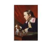 John Singleton Copley Painter's Artwork A Boy with A Flying Squirrel Posters Art Print Wall Photo Paint Hanging Picture Family Bedroom Decor 08x12inch(20x30cm)