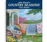 John Sloane's Country Seasons® 12-Month 2026 Monthly/Weekly Planner Calendar