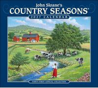 John Sloane's Country Seasons® 2027 Deluxe Wall Calendar: Forty-First Annual Collection