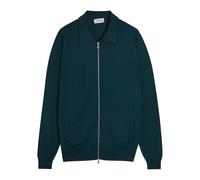 John Smedley Alston Merino Wool Jacket - Dark Green - S