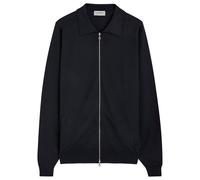 John Smedley Alston Wool Overshirt Jacket - Navy - S