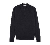John Smedley Mens Belpers Polo Shirt Hepburn Smoke HEPBURN SMOKE XL