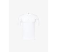 John Smedley Mens John Smedley Adrian Sea Island Cotton Polo Shirt White M