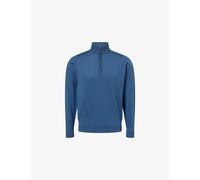 John Smedley Mens John Smedley Tapton Half-Zip Long-Sleeve Wool Jumper Teal Firth 2XL