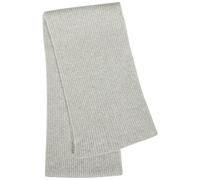John Smedley Stark Melange Cashmere and Wool-blend Scarf - Light Grey - One Size