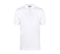John Smedley White - male - John Smedley - Polo Shirts - White - 2XL - Tops 2XL