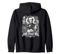 John Stuart Mill Liberty Measures All No Vote No Voice Zip Hoodie