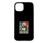 John Stuart Mill On Liberty Political Economy Case for iPhone 15 Plus