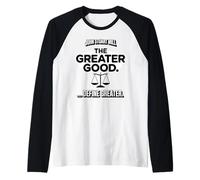 John Stuart Mill The Greater Good ... Define Greater Raglan Baseball Tee