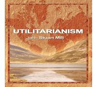 John Stuart Mill Utilitarianism Paperback Book in Orange John Stuart Mill Orange