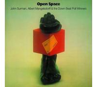JOHN SURMAN/ALBERT MANGELSDORFF/DOWN BEAT POLL: OPEN SPACE vinyl lp