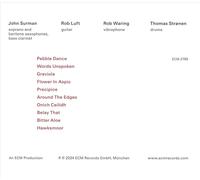 JOHN SURMAN/ROB LUFT/ROB WARING/THOMAS STRØNEN WORDS UNSPOKEN NEW CD