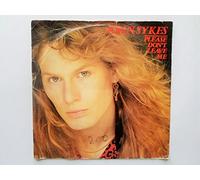 John Sykes - Sykes, John Please Don't Leave Me 7" MCA MCA792 EX/VG 1982 demo in rare picture sleeve, record looks EX- and plays EX, sleeve is quite creased at opening and 200 is written on front and rear