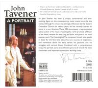 JOHN TAVENER: A PORTRAIT NEW CD