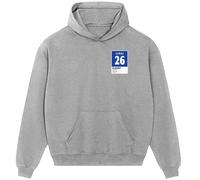 John Terry 26 Football Shirt Frame Men's Hoodie - Gray / S
