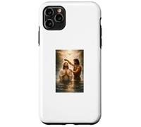John the Baptist Baptizing Jesus Sacred Biblical Moment Case for iPhone 11 Pro Max