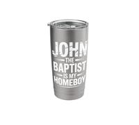 John The Baptist Christian New Testament Stainless Steel Insulated Tumbler