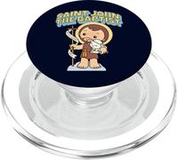 John the Baptist Ecce Agnus Dei Catholic Baptism Saint PopSockets PopGrip for MagSafe