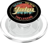 John The Man The Myth The Legend Men Personalized Name PopSockets PopGrip for MagSafe
