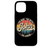 John The Man The Myth The Legend Vintage 90's Case for iPhone 15
