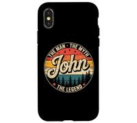 John The Man The Myth The Legend Vintage 90's Case for iPhone X/XS