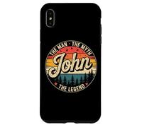John The Man The Myth The Legend Vintage 90's Case for iPhone XS Max