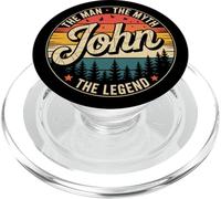 John The Man The Myth The Legend Vintage 90's PopSockets PopGrip for MagSafe