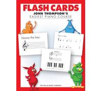 John Thompson's Easiest Piano Course: Flash Cards