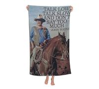John Towel Wayne Microfiber Kids Beach Towel Tropical Fruit Super Absorbent Sand Free Travel Towels Colorful Pool Towels 32 x 52inch for Women