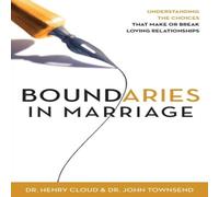 John Townsend Boundaries in Marriage Paperback Book John Townsend Multicolor