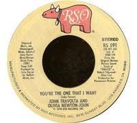 John Travolta Olivia Newton John - You're The One That I Want / Alone At A Drive In Movie [7-inch Record]