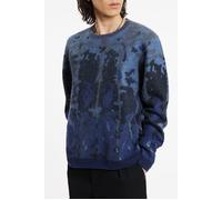 John Varvatos Alvaraes Regular Fit Ls Crew With Prism Cobalt size L | Sweaters Outlet | Men | White L