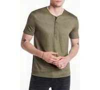 John Varvatos Bleecker Regular Fit Ss Dark Moss size XS | Basic T-Shirts Outlet | Men XS