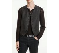John Varvatos Button Front Vest With Front Body Darts Espresso size 54 | Waistcoats Outlet | Men | White 54