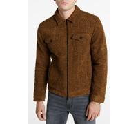 John Varvatos Cynder Boucle Trucker Jacket Nutmeg size XXL | Light Jackets Outlet | Men XXL