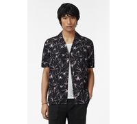 John Varvatos Dan Camp Collar Shirt In Thorn Print Black size M | Casual Shirts Outlet | Men | Black M