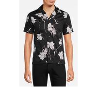 John Varvatos Danny Ss Camp Shirt Ink Blue size S | Casual Shirts Outlet | Men | Blue S