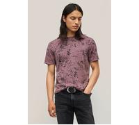John Varvatos Hester Ss Swirling Cheetah Crew Oxblood size XXL | Print T-Shirts Outlet | Men XXL