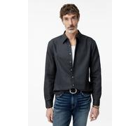 John Varvatos Martin Shirts - Wide Spread Collar Shirt Blue Smoke size XL | Formal Shirts Outlet | Men | Blue XL